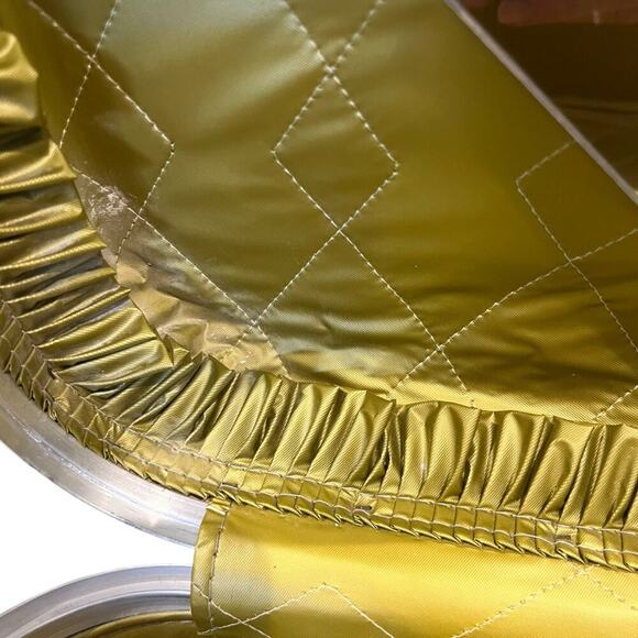 Vintage Original Train Case Suitcase Travel Olive Green Retro 60s Carry On Plane - Picture 9 of 11